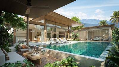 Luxury villas for sale 7 minutes from Bang Tao Beach
