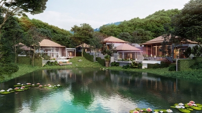 New lake view villas on Bang Tao