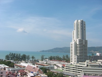 Seaview apartments in Patong Tower