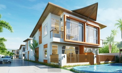 New semi-detached pool villas in Kamala