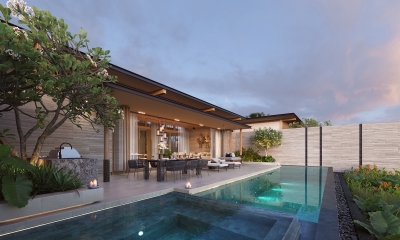 Luxury modern villas on Bang Tao Beach