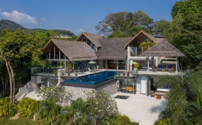 Magnificent 5 bedroom villa with panoramic sea views in Kamala