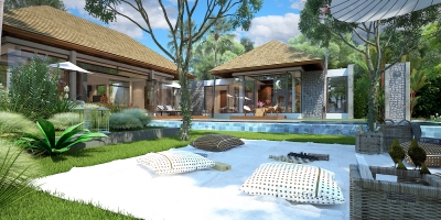 Luxury balinese villas in Bang Tao