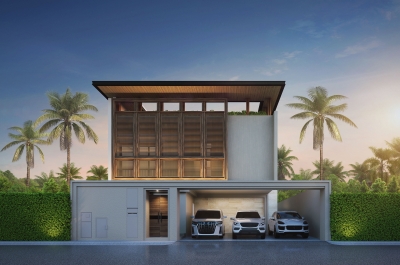 Luxury villa in Phuket beach area on Bang Tao