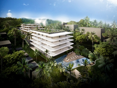New condominium project on Rawai with sea view