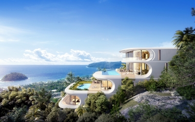 Elite Villas with Panoramic Andaman Sea Views and an Infinity Pool at Kata Beach