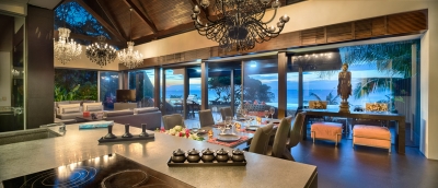 Luxury oceanfront villa