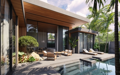 A complex of 27 modern villas 10 minutes from Bang Tao